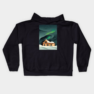 Northern Lights Home Kids Hoodie